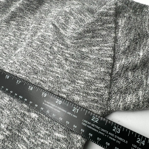 MADEWELL Women's Small Ryder Cardigan Heather Gray Knit Slouchy Open Pockets - Picture 10 of 12